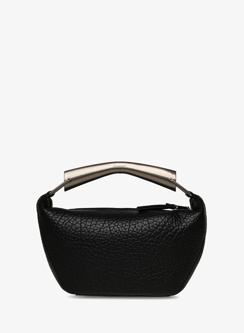 STEVE MADDEN Grained PU Top Handle Bag